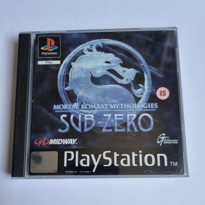 Mortal Kombat Mythologies: Sub Zero - Sony PlayStation 1 PS1 - Mit Anleitung