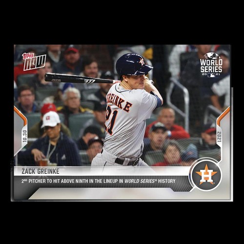 2021 Topps Now 1023 Zack Greinke