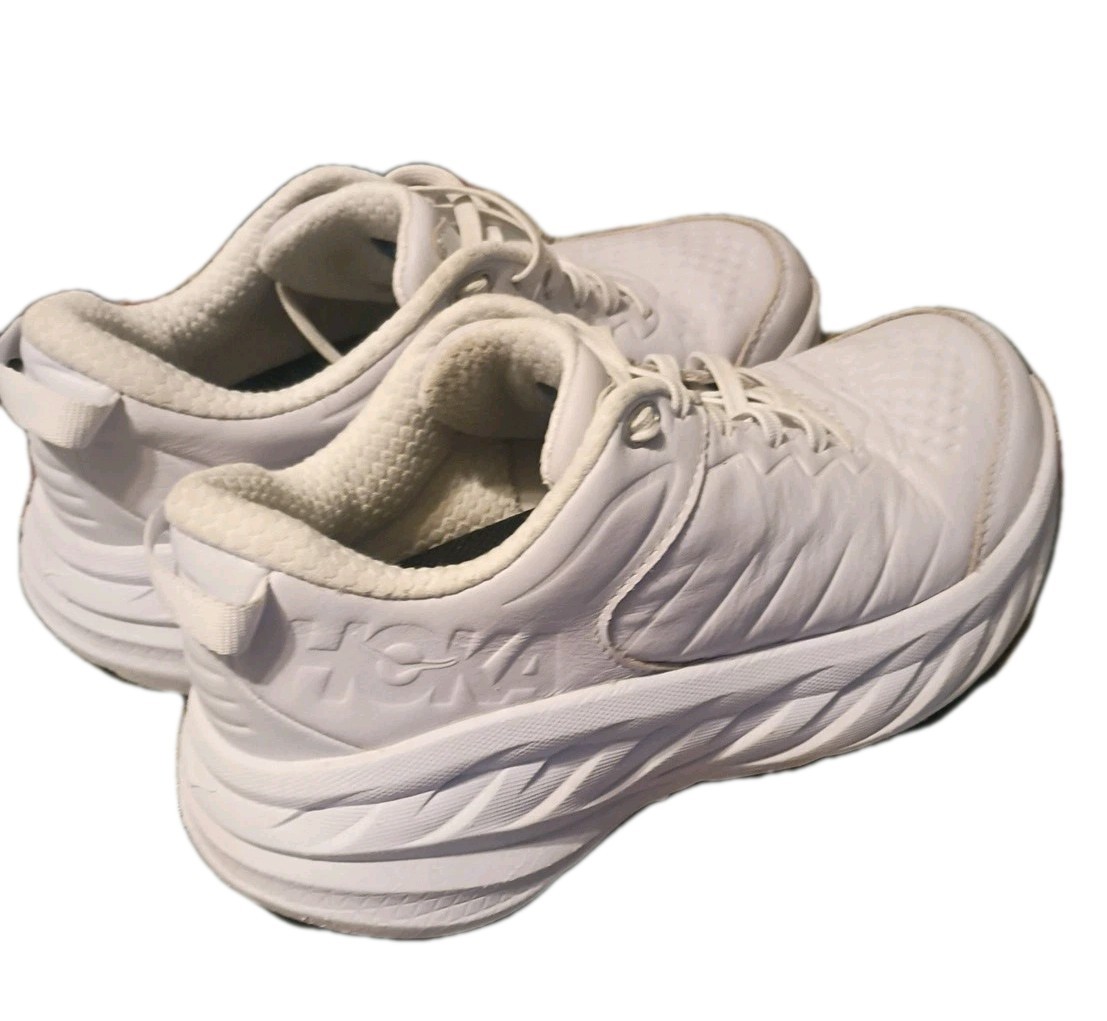 Size-7.5  Hoka One One 1110521/WHT BONDI SR Women's Running Shoes thumbnail 6