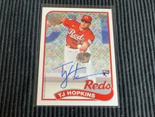 2024 TOPPS UPDATE TJ/T J HOPKINS *ROOKIE AUTO* CINNCINATI REDS