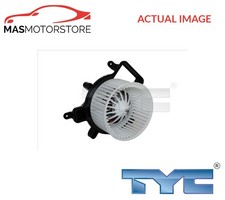 INTERIOR BLOWER FAN MOTOR LHD ONLY FRONT TYC 526-0012 H NEW OE REPLACEMENT