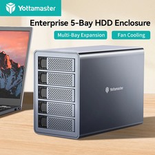 2 4 5 Bay TypC USB3.0 Typ B Festplattengehäu...