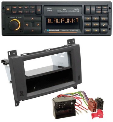 Blaupunkt USB DAB SD MP3 Bluetooth Autoradio für Mercedes A- B-Klasse Vito rubbe