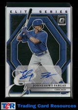 2022 Donruss Optic #ESS-JF Johneshwy Fargas The Elite Series Signatures Holo