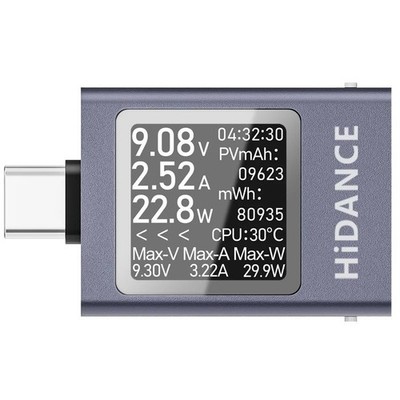 Typ-C USB Tester Voltmeter Strommesser Ladung Amperemeter Netzspannung Detektor