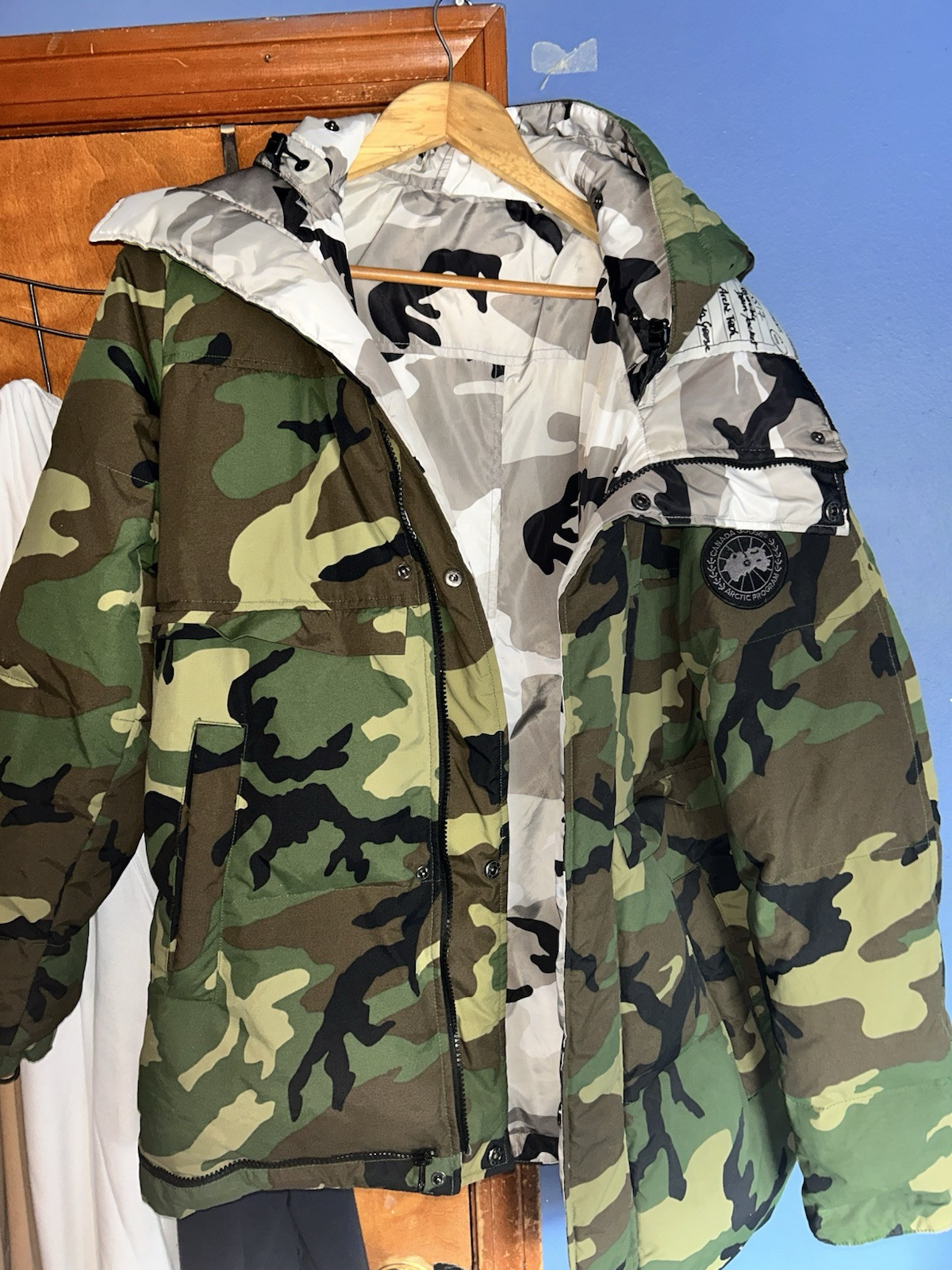 Canada Goose And Vetements Macmillan Reversible Camo Parka 2017 | eBay