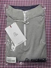 Rhoback Heather Performance Q-Zip - Glacier Grey sz XL