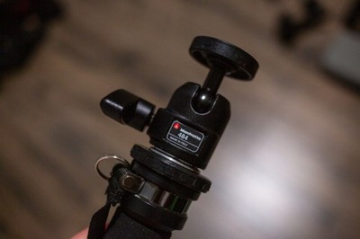 Manfrotto 484RC2 Tripod Head + Velban Neo Pod 6 - monopod