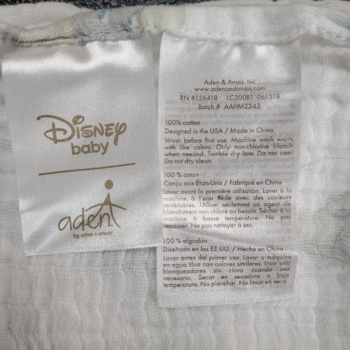 3 Aden + Anais Disney Dumbo Swaddle Empfangsdecke Unisex Set Baby Musselin - Bild 5 von 7