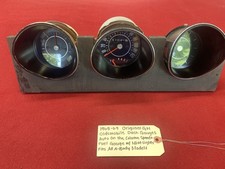 1968-69 Original Gm Oldsmobile Dash Gauges 1968-69 Original Gm Oldsmobile Dash Gauges