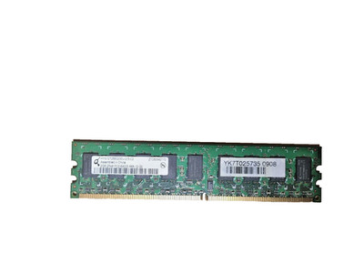 Qimonda 2GB DDR2-800 PC2-6400E ECC RAM   HYS72T256020EU-2.5-C2 2Rx8 RAM #8MUC
