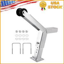 Boat Trailer Winch Post Wroller For 3 W X 4 H Boat Trailer Drawbar Adjustable