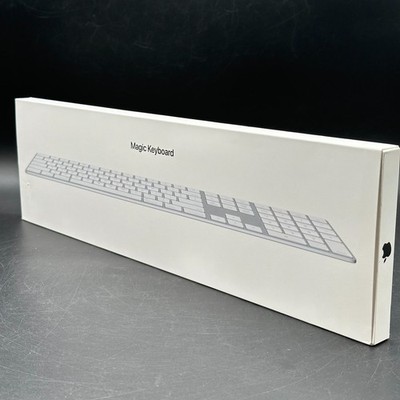 Apple Magic Keyboard mit Nummernblock - QWERTY - UK White - A1843