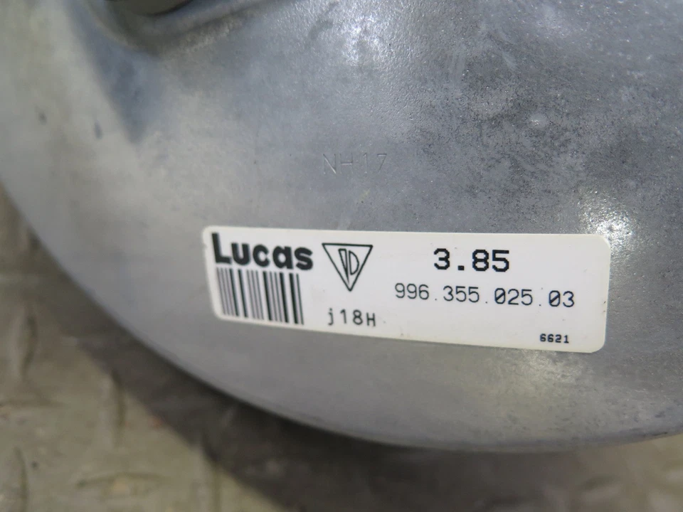 PORSCHE BOXSTER 986 1997-2004 FRENO CILINDRO MAESTRO REFUERZO DEPÓSITO DE LÍQUIDO Foto 3 de 4