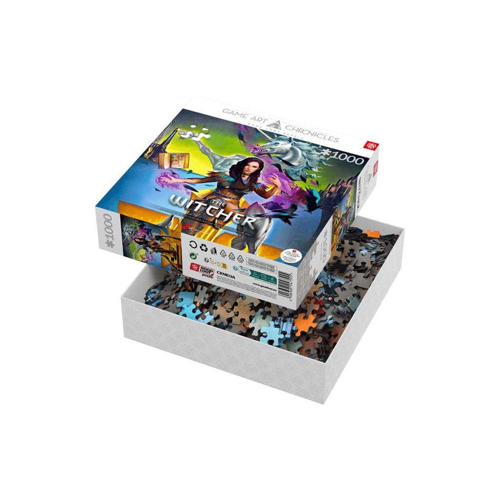 Good Loot GDL-24755 The Witcher Yennefer - Salvador Dali 1000 Puzzle Multicolor 6290₽