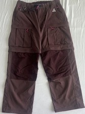 Nike ACG Smith Summit Zip Cargo Pants Burgundy Men s Size Small FN0428-652 S