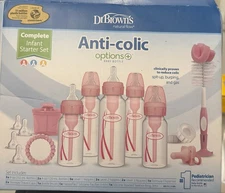 Dr. Brown's Options Feeding Bottles Gift Set - Pink