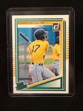 Konnor Griffin 2025 Donruss Rated Prospect #123 - Pittsburgh Pirates