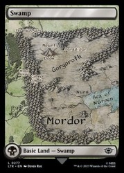 Swamp #277 Full Art Foil - The Lord of the Rings: Tales of Middle-earth