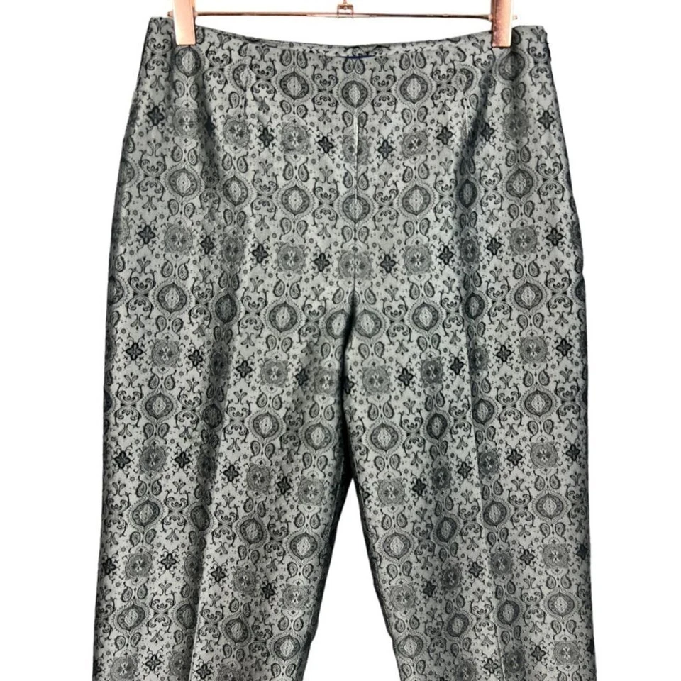 Pantalones al tobillo de seda Ann Taylor 8 Foto 4 de 4