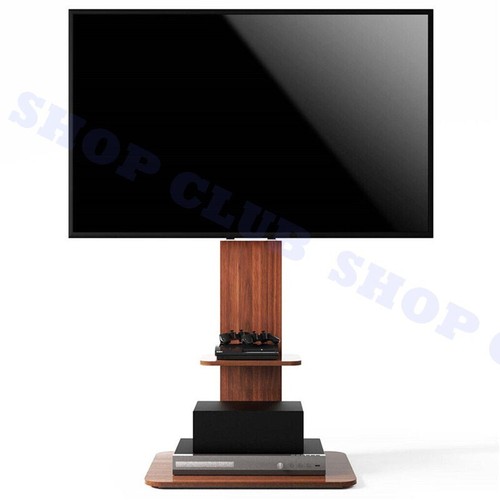 Heavy Duty TV Floor Stand 5-Levels Height Adjustable TV Mount Bracket Up To 65" - Picture 7 of 8