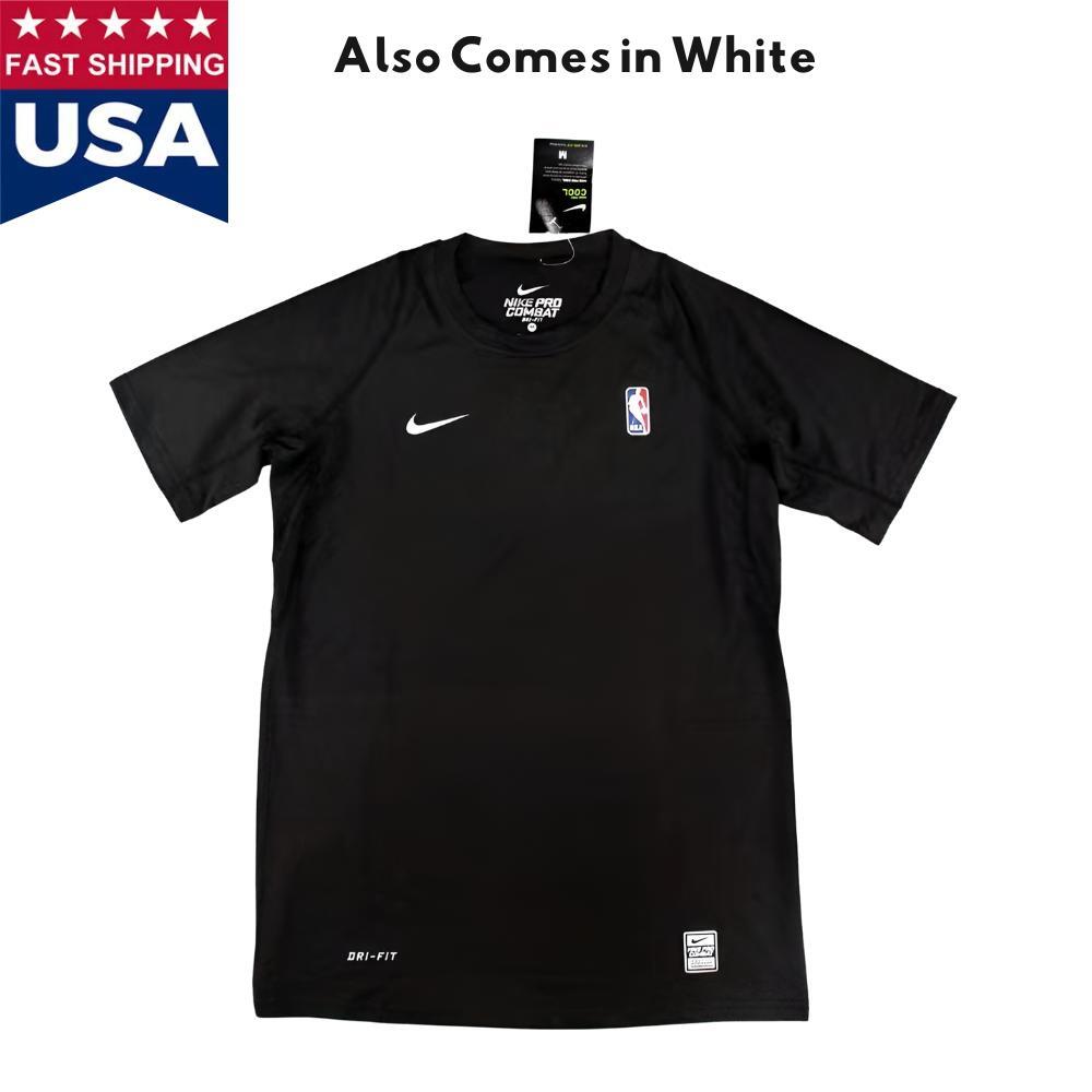 Nike Pro NBA Team Issue Compression Shirt Mens Dri-Fit Training Basketball Top
