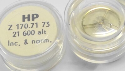 Balancier Complet De Montre HP Z 170-21 11½ - New Old Stock (NOS) - Pièce D'horlogerie Neuve Ancienne