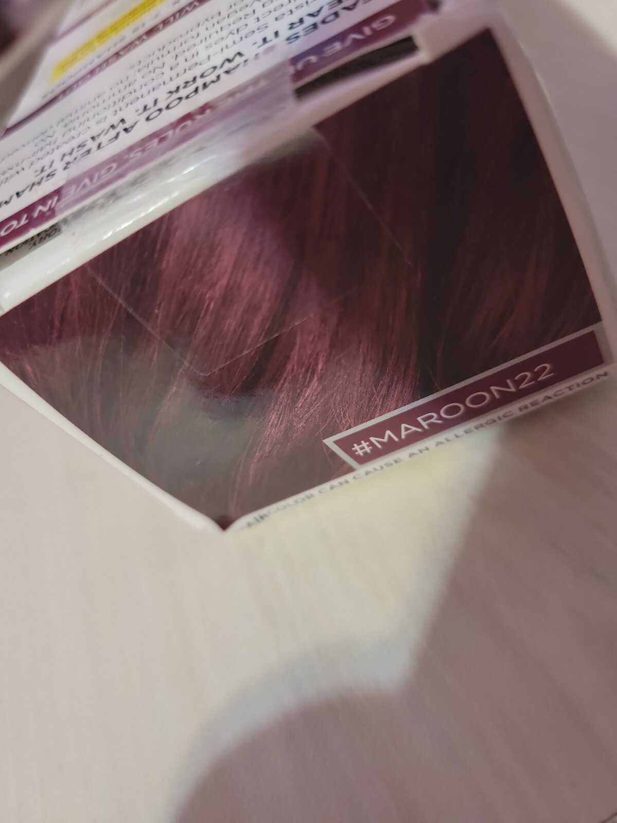L'Oreal Paris Colorista Semi Permanent Hair Color Dye 22 MAROON (Red/Auburn) 4oz