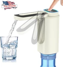 Foldable Water Bottle Dispenser Pump Electric Automatic USB Charging 5 Gallon
