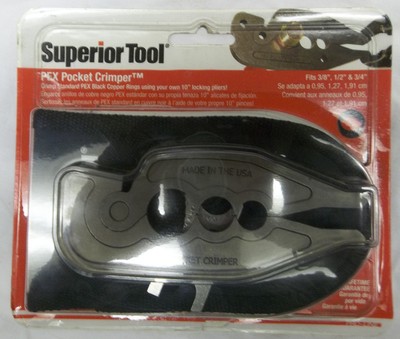 Superior Tool PEX Pocket Crimper Model # 07100