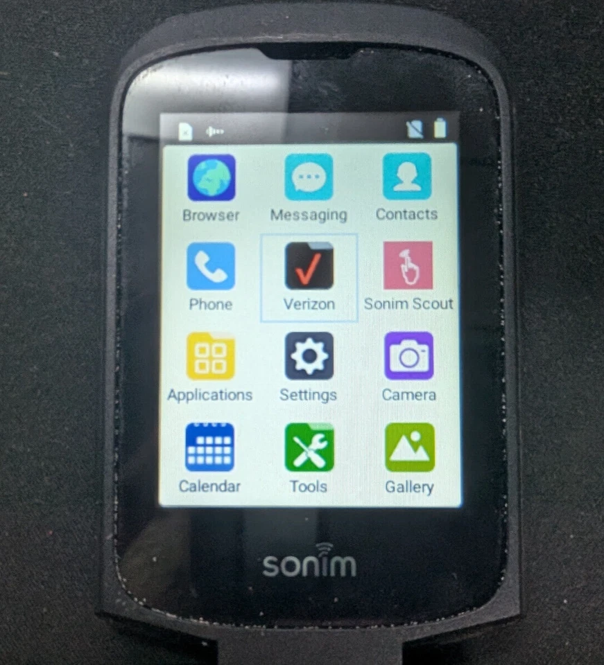 Verizon Sonim XP3 XP3800,4G LTE, Black Rugged Flip Phone, 8GB - Image 4 of 4