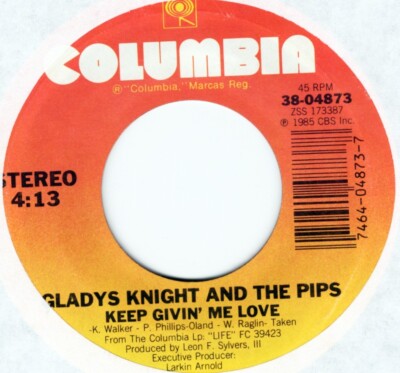 Gladys Knight & Pips   Keep Givin' Me Love / Do You Wanna Have Some Fun 7'' 45