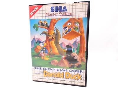 Lucky Dime Caper Starring Donald Duck - Sega Master System -