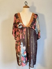 Forever 21 sheer tunic dress, medium