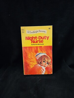 Candlelight Romance Night-Duty Nurse Katherine McComb #82 1st Dell Printing