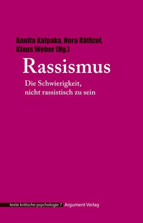 Thumbnail - Rassismus | Ute Osterkamp (u. A.) | Die Schwierigkeit, Nicht