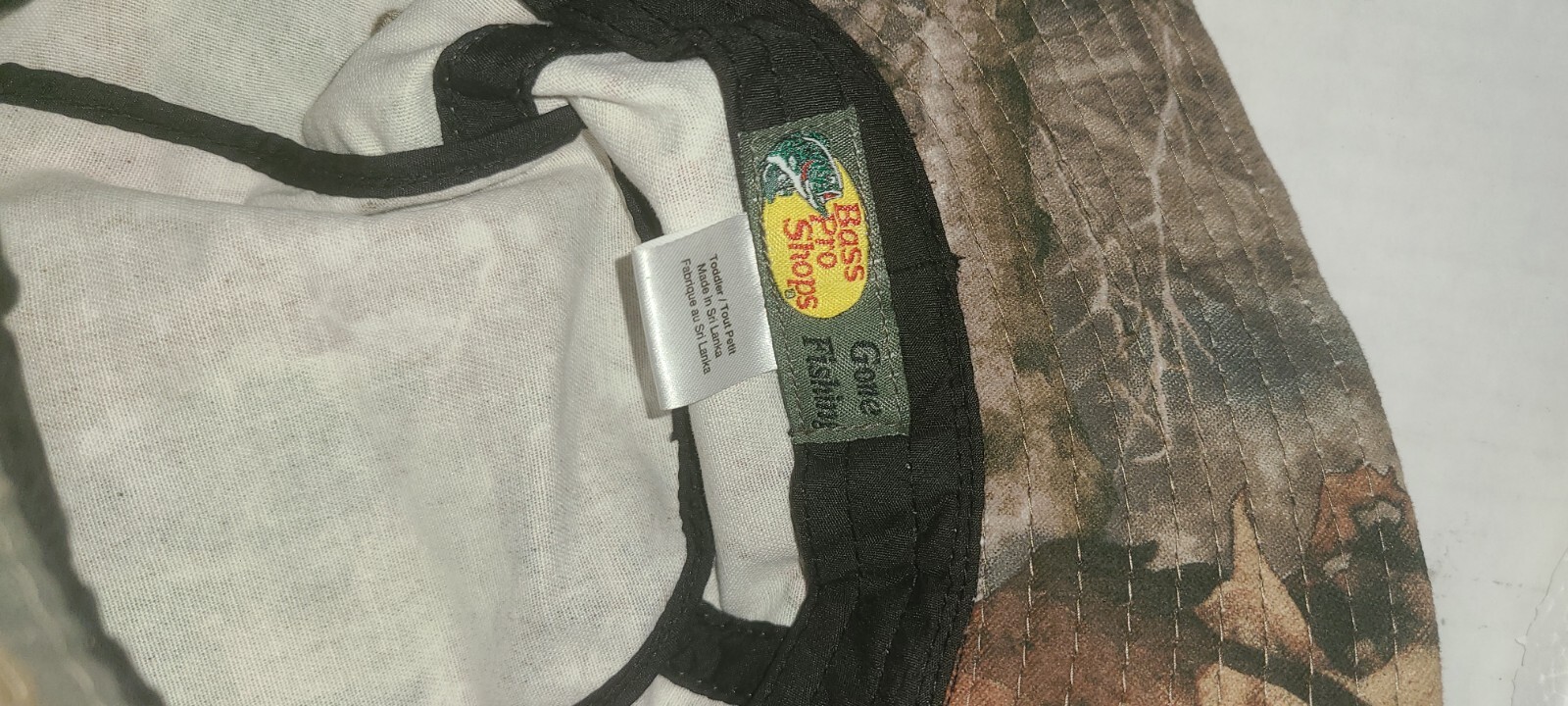 Bass Pro Youth Bucket Hat Cap Nwot Camo eBay