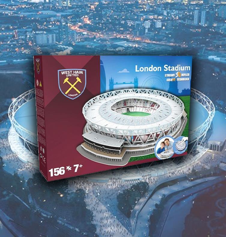 3D Stadium Puzzles - West Ham Utd - Image 2
