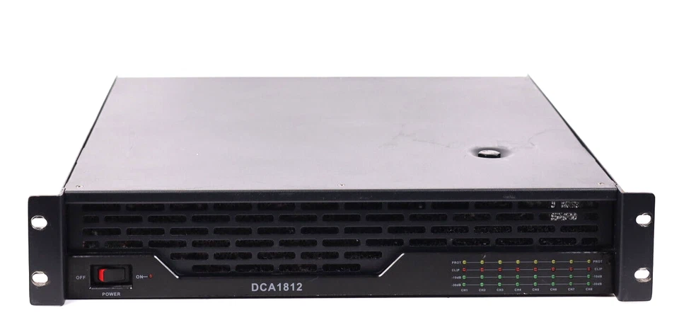 Professional Power Amplifier 8×120W 8Ω, 8 Channel 120 Watt, WPC Optical o960 - Image 3 of 4