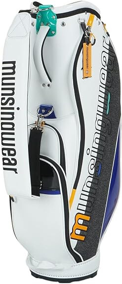 Мужская сумка MUNSINGWEAR Golf Caddy Bag ENVOY 9x47 дюймов 3,2 кг белая MQBXJJ10