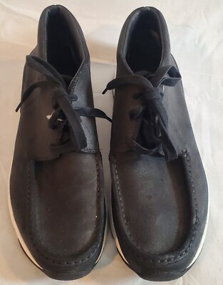 VINCE Sneakers Women's Size 10/40 Black Leather Shoes New 
