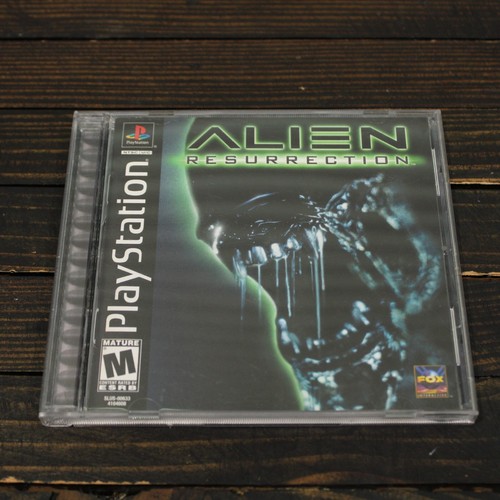Alien Resurrection (Sony PlayStation 1, 2000) PS1 Complete W/ Manual CIB TESTED