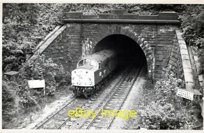 Foto Eisenbahn Class 40 Ausfahrten Totley Tunnel um 1970