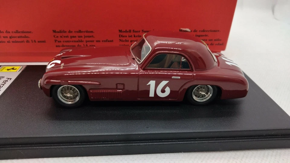 LOOK SMART FERRARI Tipo 166 S berlinetta Allemano 1948 SCALA 1:43 - Immagine 2 di 4