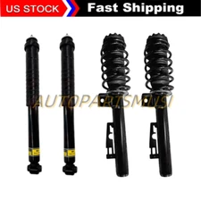 Full Set Front & Rear Shock Struts Assys w/o ADS Fit Smart Fortwo W451 2008-2016
