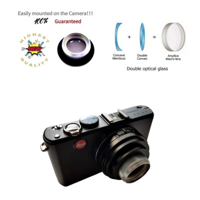 SAD-M320 Macro lens for Leica D-Lux 8 & 7 & Typ109 Cameras