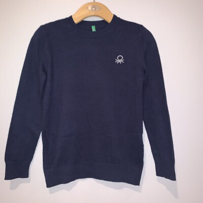 United colors of Benetton boys V-neck pullover size 6/7