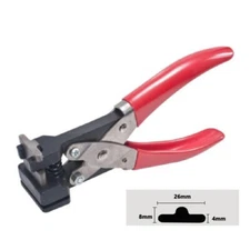 T Shape Hole Punch Slot Cutter Puncher Plier Holes Paper PVC ID Identity Cut