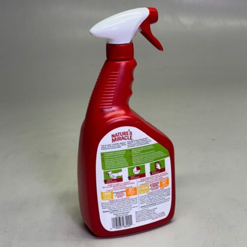 NATURE'S MIRACLE (2 PACK) Advanced Stain & Odour Eliminator 946 ml, Red - Picture 3 of 10