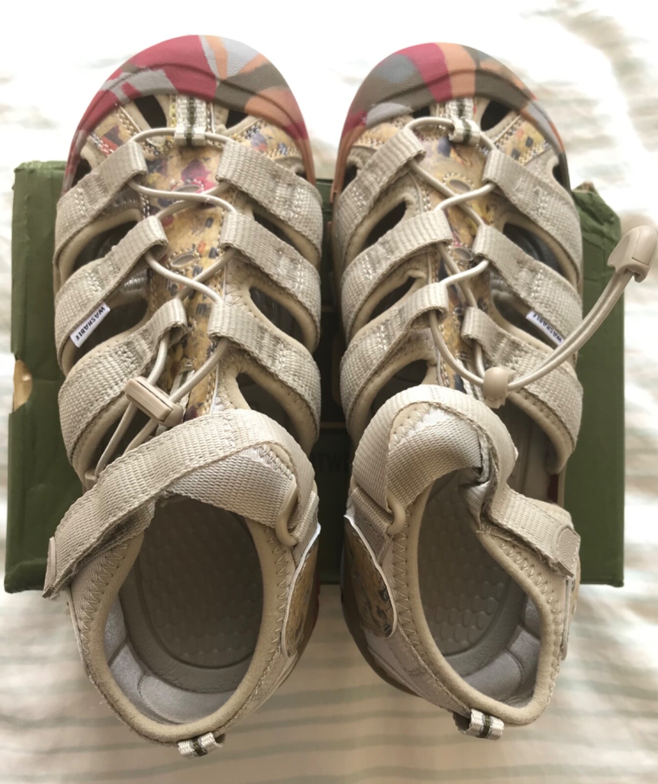 APL Nuovissimo sandalo Keen JASPER II per bambini beige mimetico taglia EU 37 UK3 5